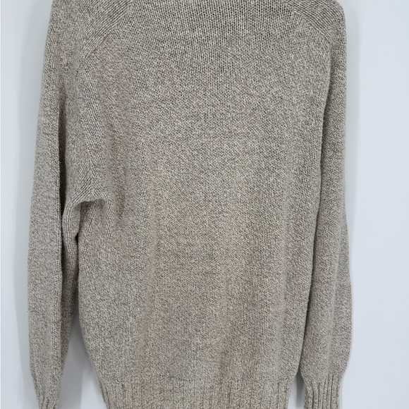 Woolrich Womens long sleeve beige crew neck‎ knit sweater sz Medium. - Picture 9 of 9